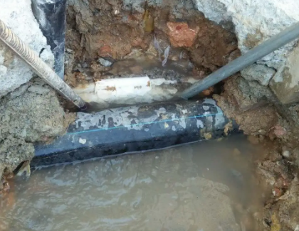 汉阳测漏水之水管漏水